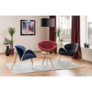 Стол журнальный SIGNAL BORA C зеркальный/хром, 41/46